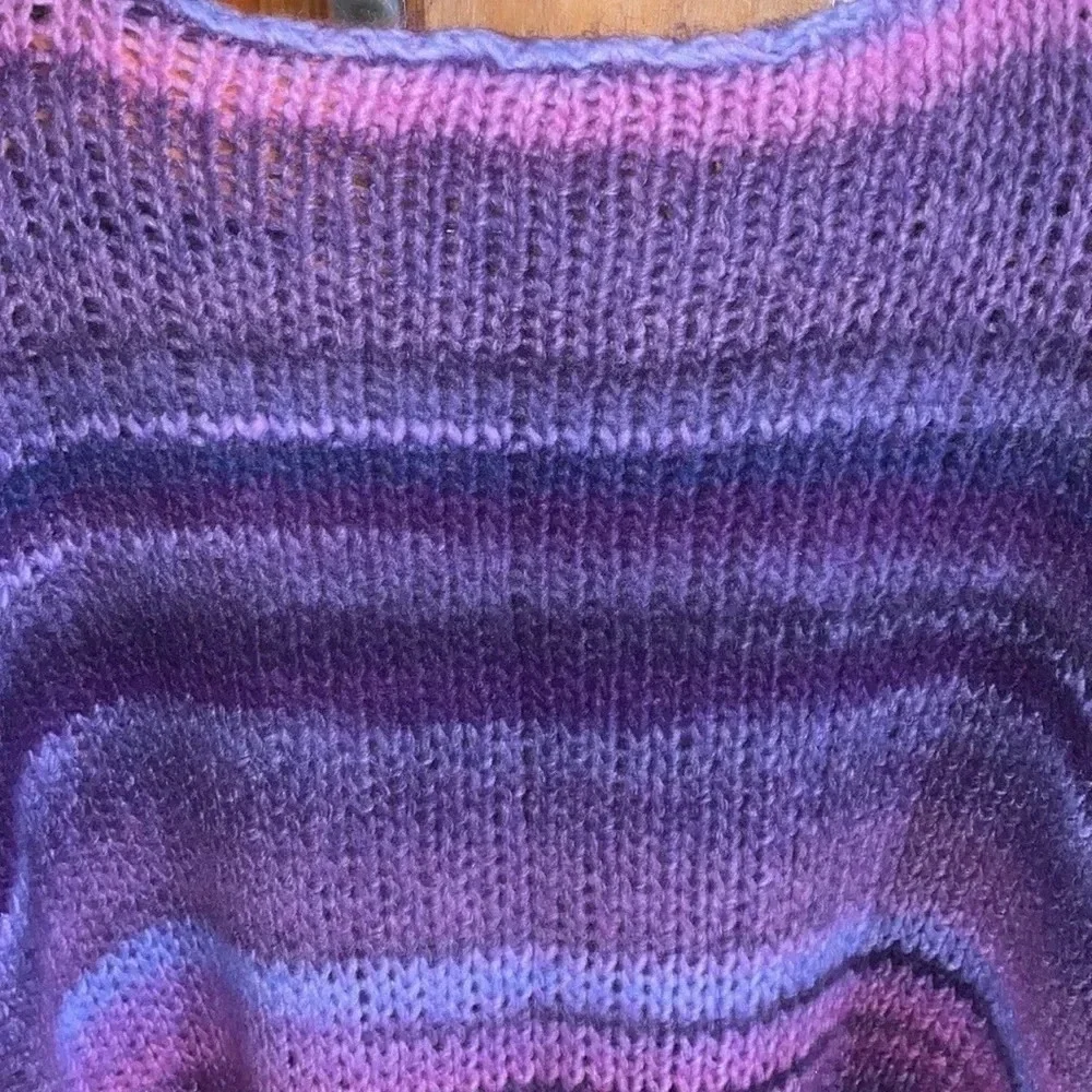 Berretti Purple Pink Wool Blend Sweater Size Medium - Picture 6 of 7